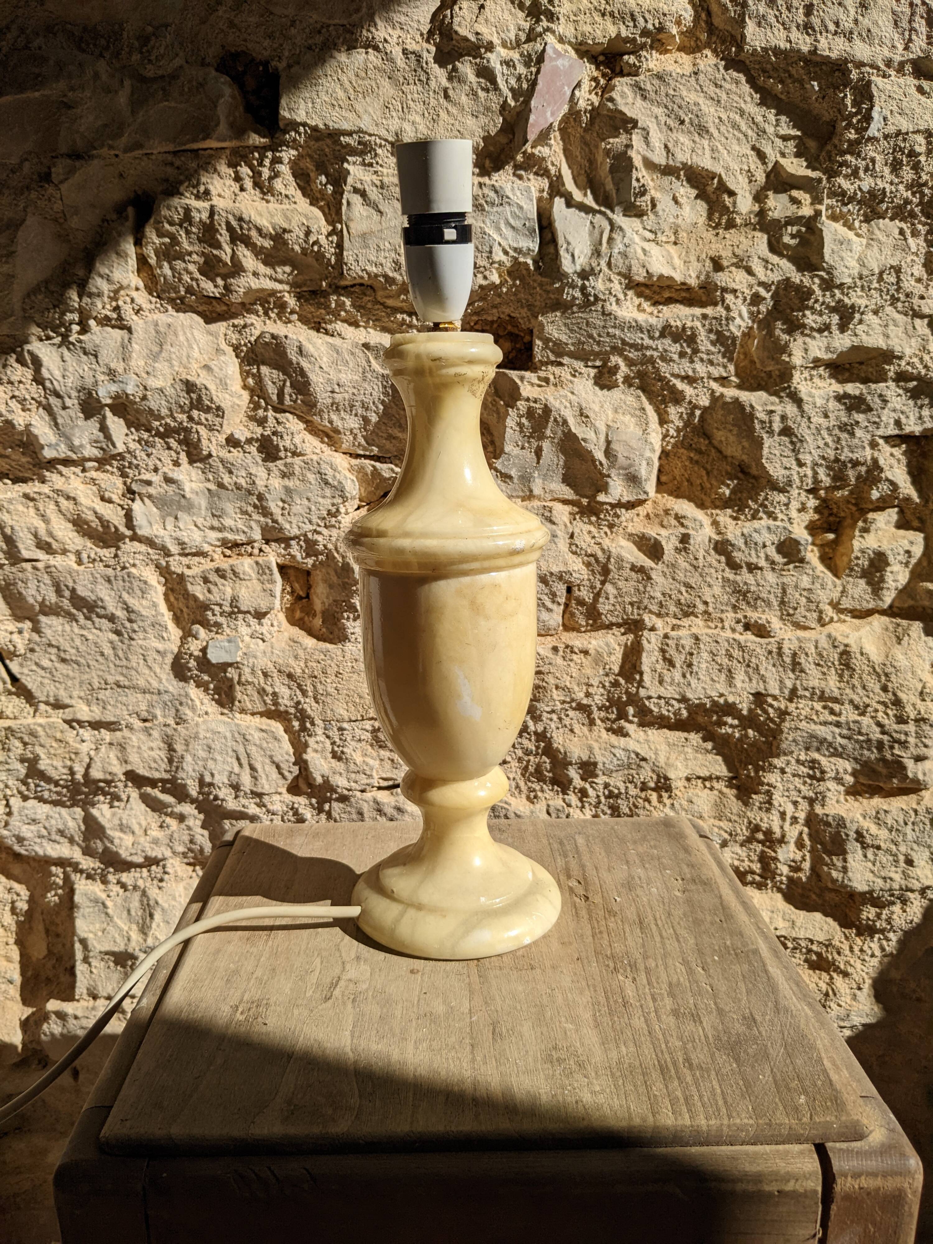 Marble lamp