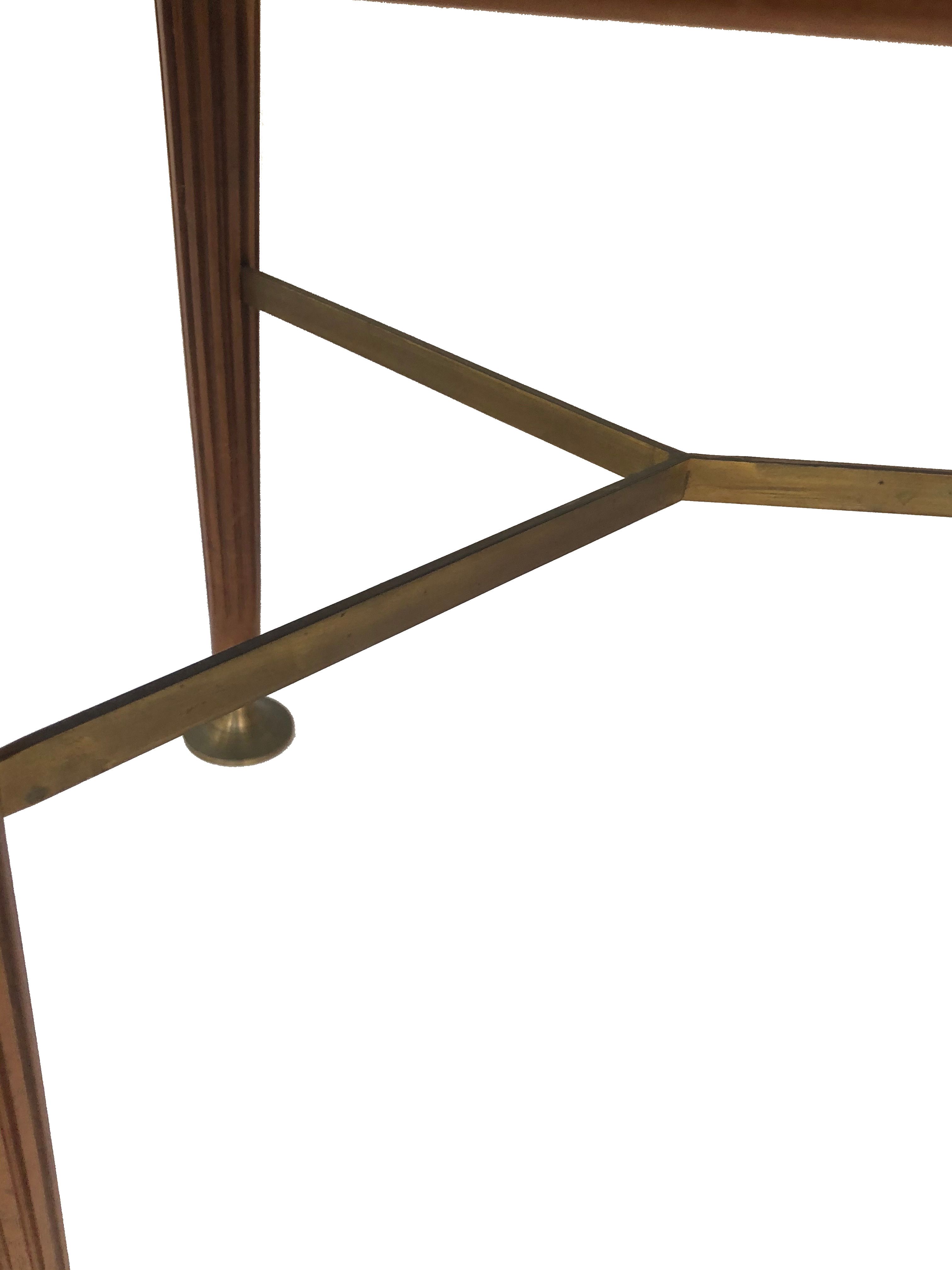 Vintage wooden coffee table, A.A. Patijn for Zijlstra Joure, 1950s