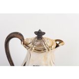 Silver metal tea and coffee service