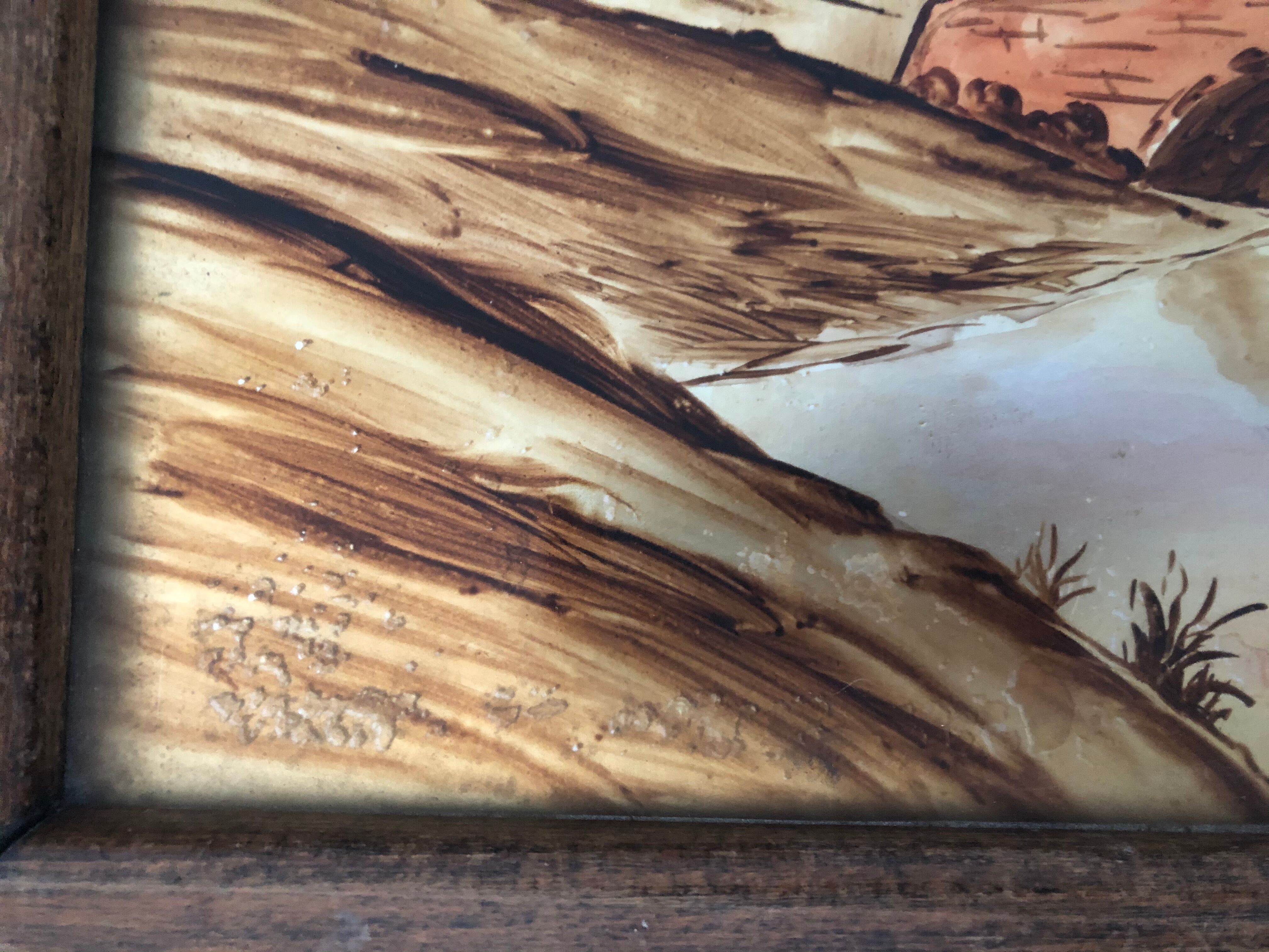 Service tray signed Luc Gérard-Elgé