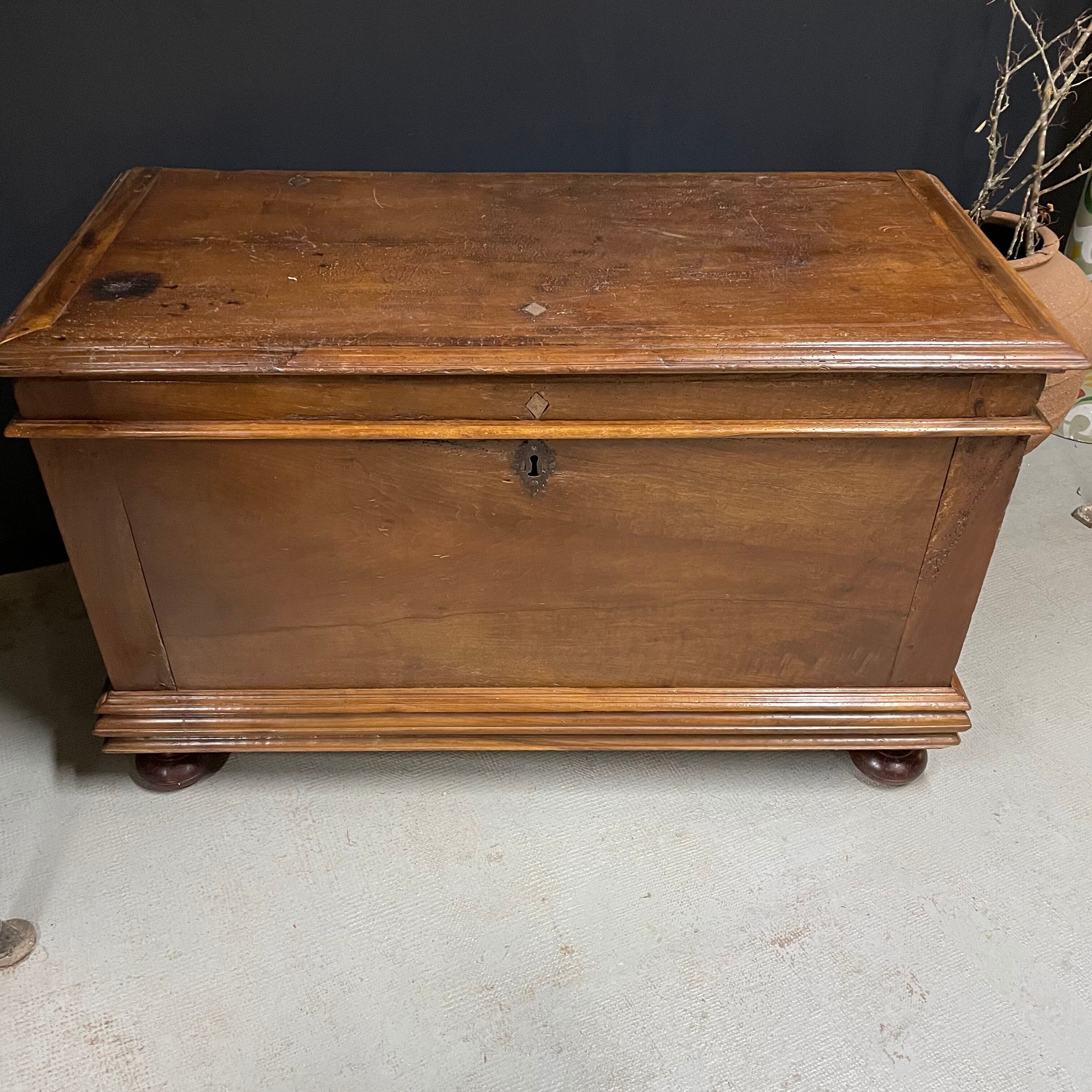 Languedoc chest old wood high period furniture