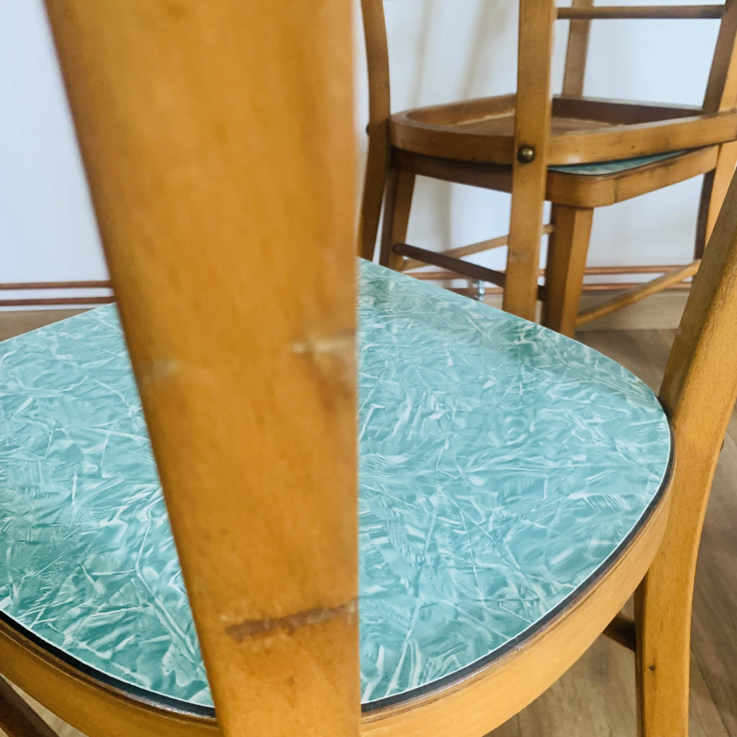 Set of 5 Baumann chairs