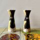 Paire de vases diabolos vintage Jasba Keramik - West Germany 602/19