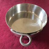 Silver metal ashtray handle Snake