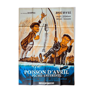 Affiche Poisson d'avril gilles