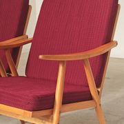 Pair of Boomerang armchairs Antonin Suman TON Thonet 1960
