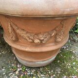 Terracotta pot handmade in Tuscany