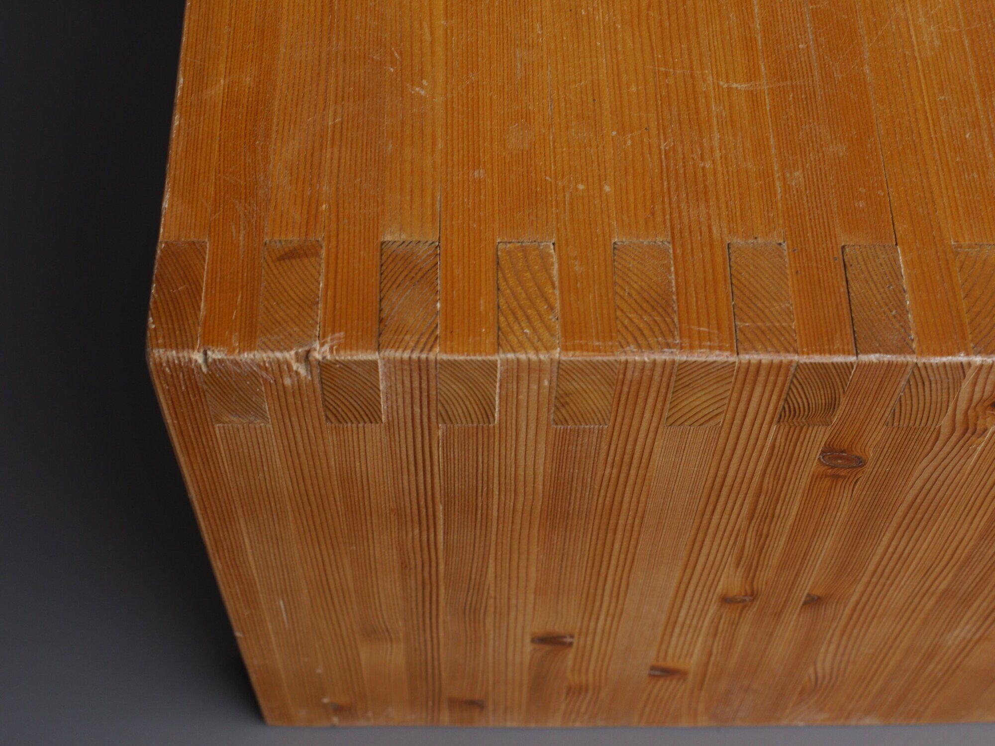 Pine Table by Ate van Apeldoorn for Houtwerk Hattem, 1960s