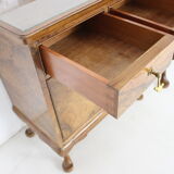 1920, antique makeup vanity with cabinet, Czechoslovakia