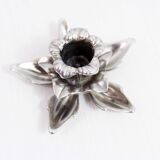 Vintage floral candle holder