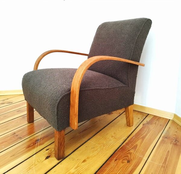 Fauteuil Rétro, Vintage, Tchécoslovaquie 60s