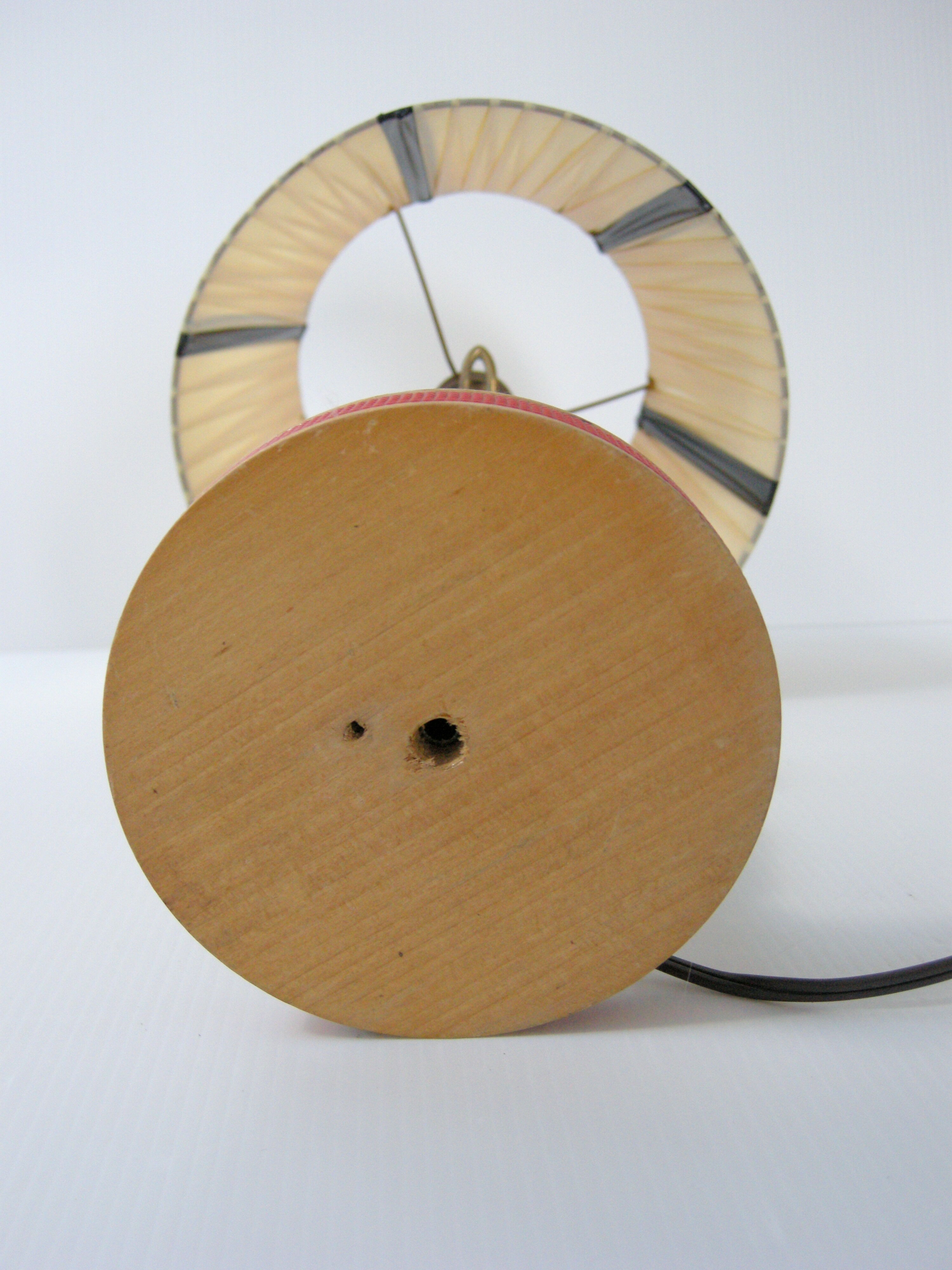 Vintage lamp wood 1950