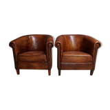 Pair of leather club