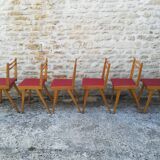 Six vintage chairs