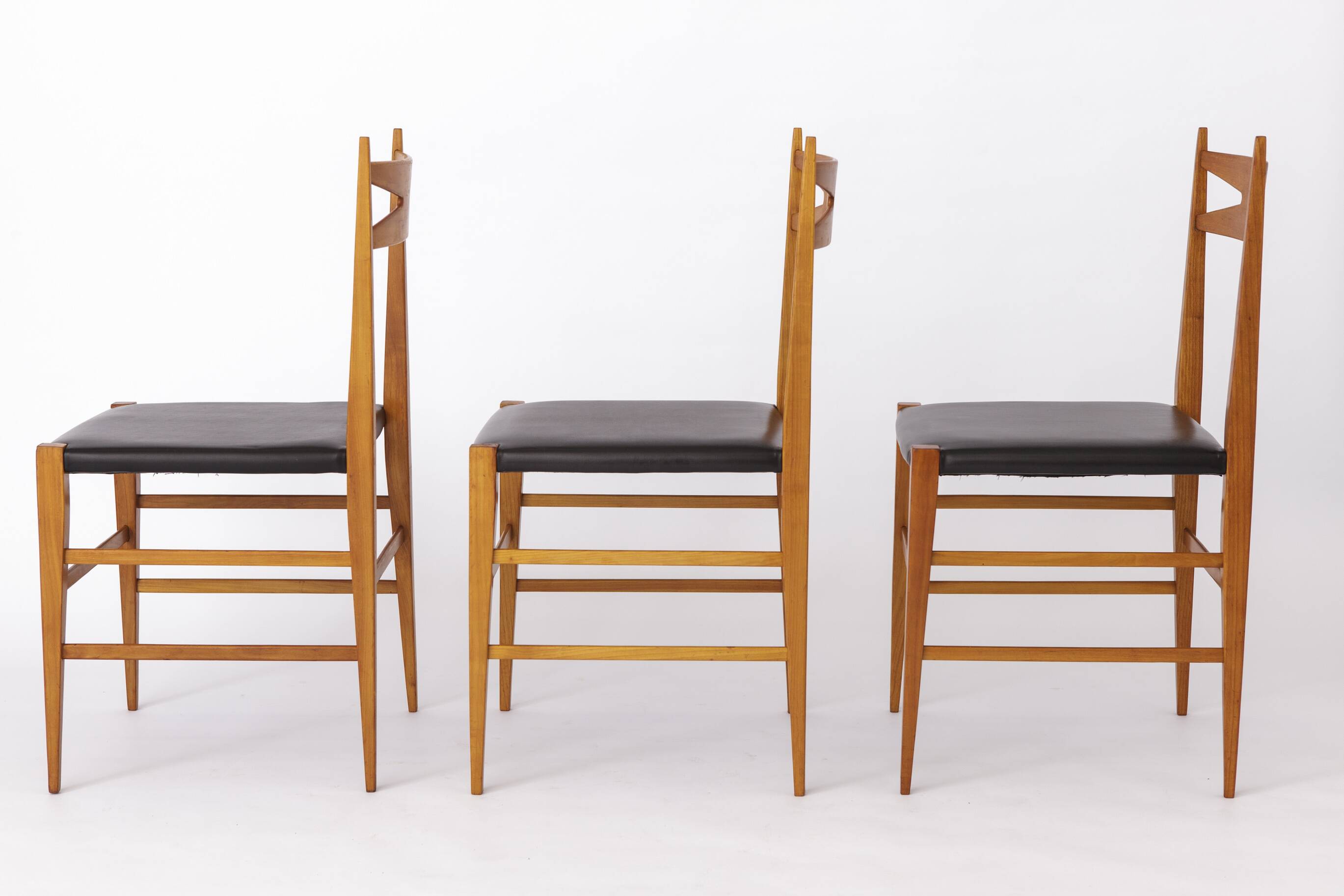 3 Vintage Dining Chairs 1970s - German Design