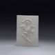 Plaster bas-relief of acanthus leaf – baroque style