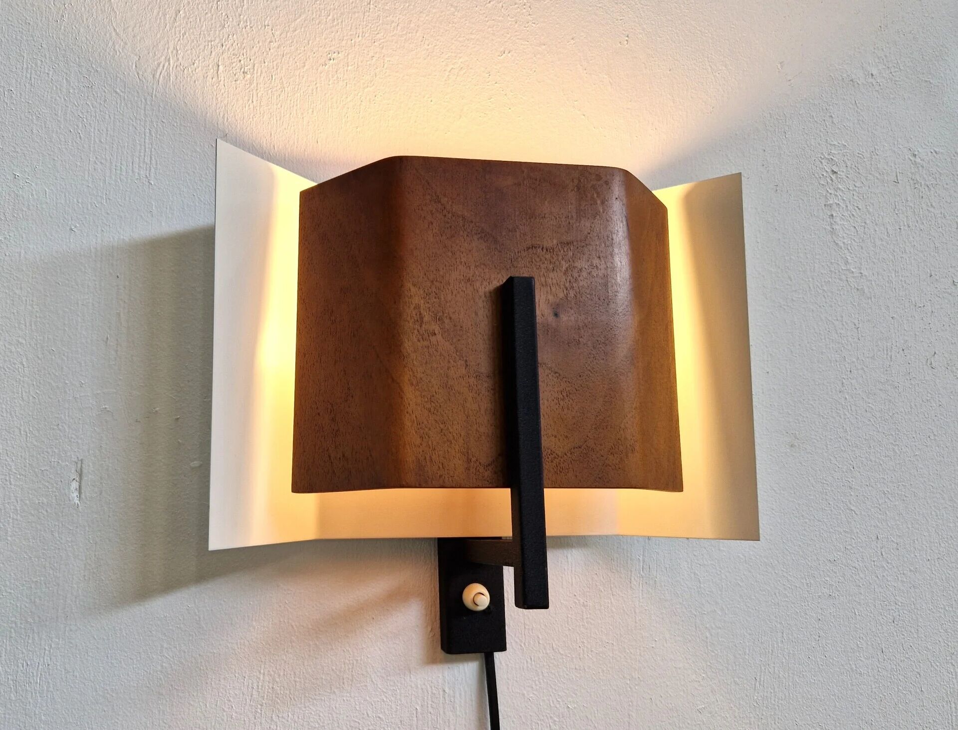 Rare Philips NX 121 wall light, 1960s