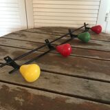 Vintage patère 4 heads