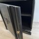 Black Art Deco bedside table
