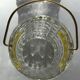 Diamond-tipped glass ice bucket