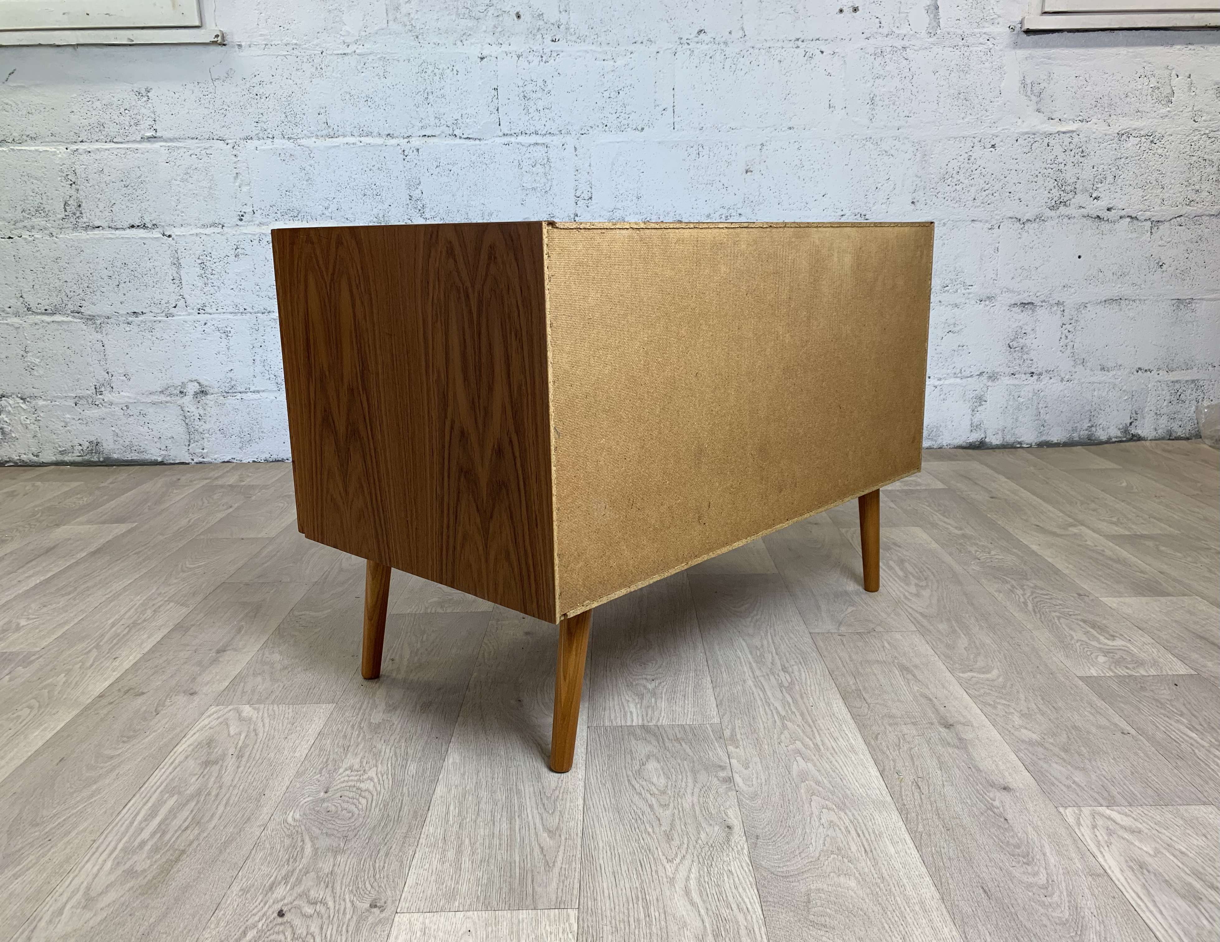 Vintage Scandinavian teak buffet, 60s