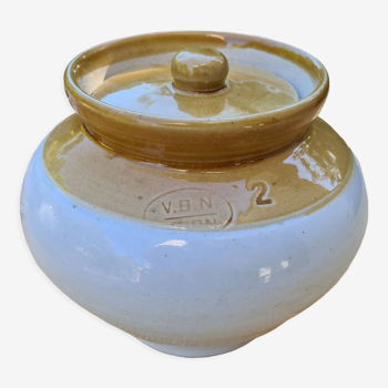 Pot à pickle en ceramique stoneware jar VBN Inde