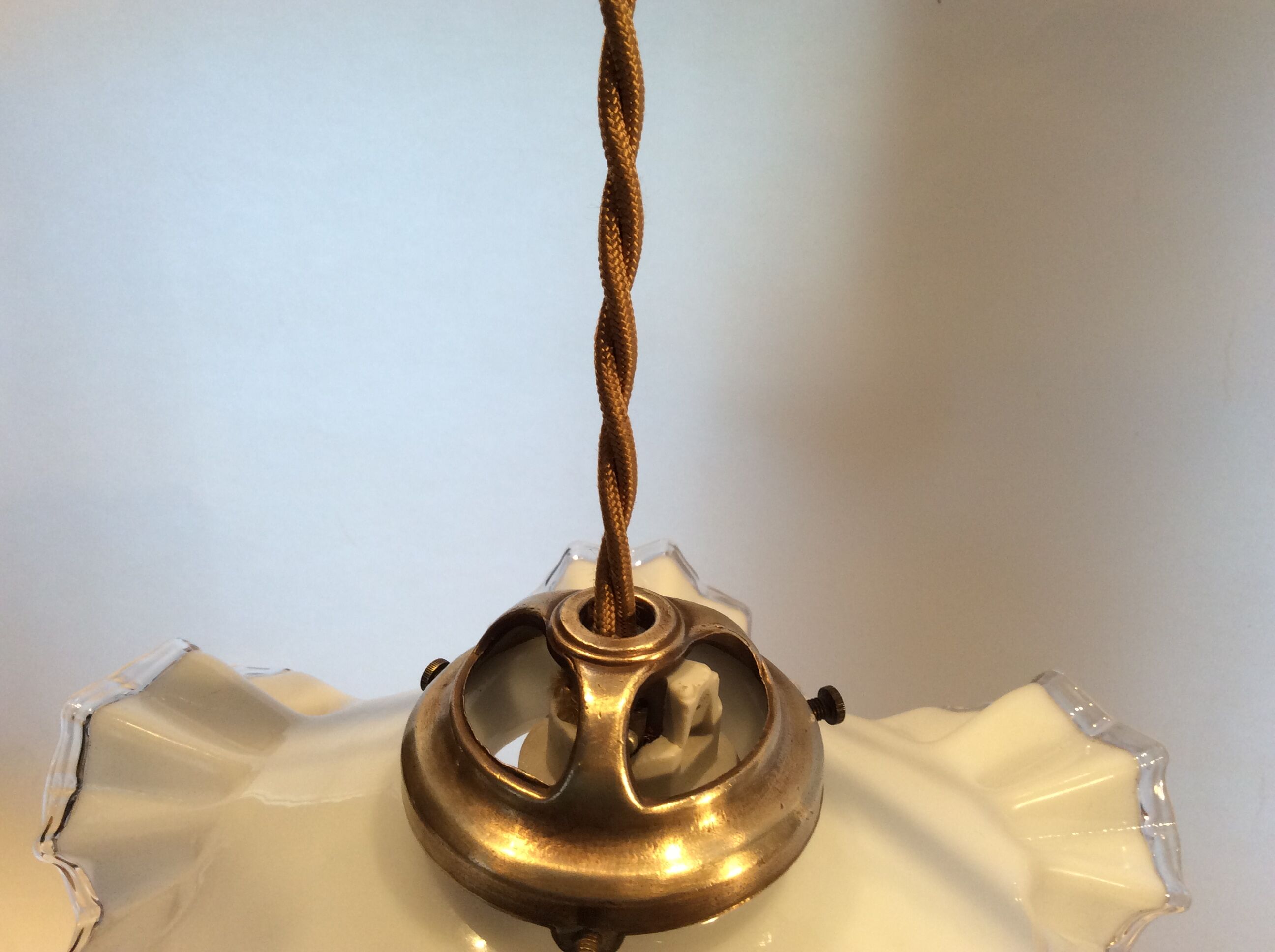 Hanging in opaline vintage