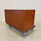 Teak Wall Cabinet By Poul Cadovius For CADO.