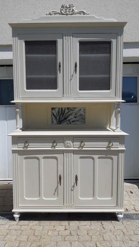 Vintage double body Parisian style kitchen buffet