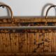 Etagère ancienne murale et pliable en bambou