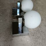 Space age wall lights