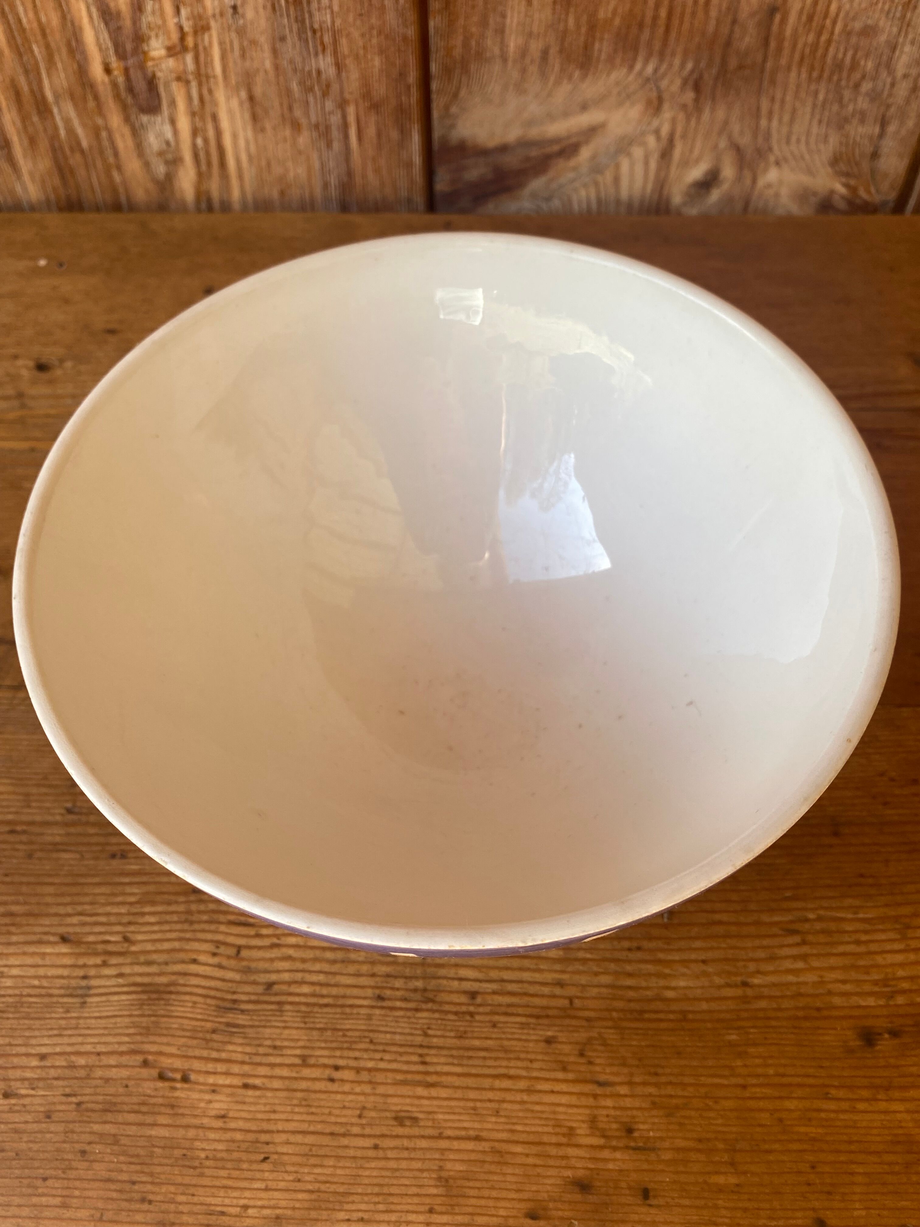 Duo of old bowls Digouin France