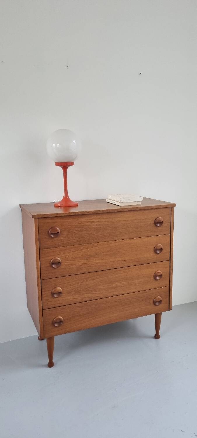Teak chest of drawers 1960