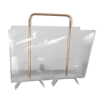 Acrylic magazine rack