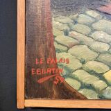 Port of Belle-Île-En-Mer, Citadel, oil on canvas