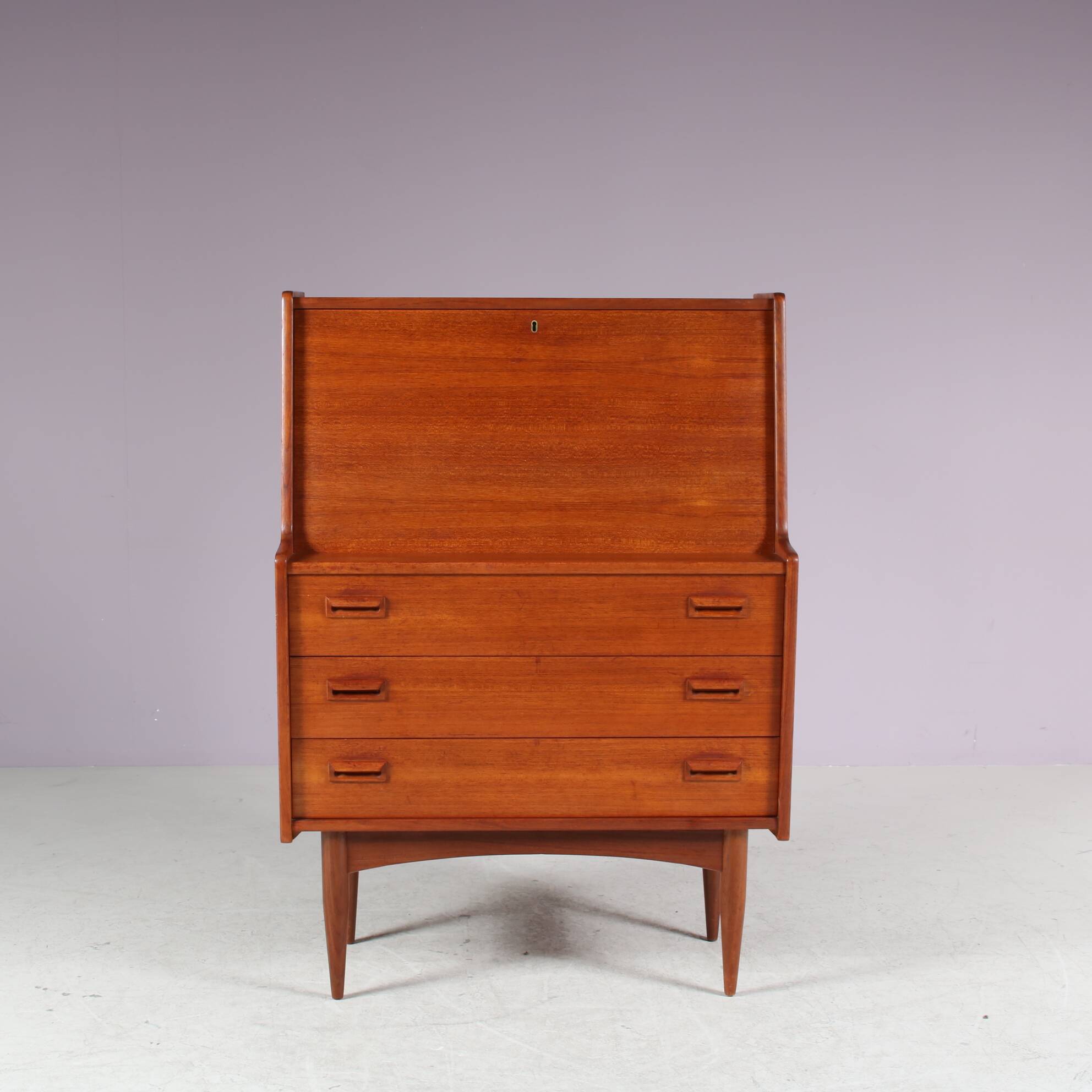 1960s Secretaire cabinet by Creafort, Netherlands