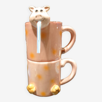 Pig mug