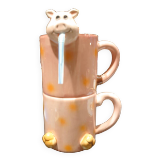 Pig mug