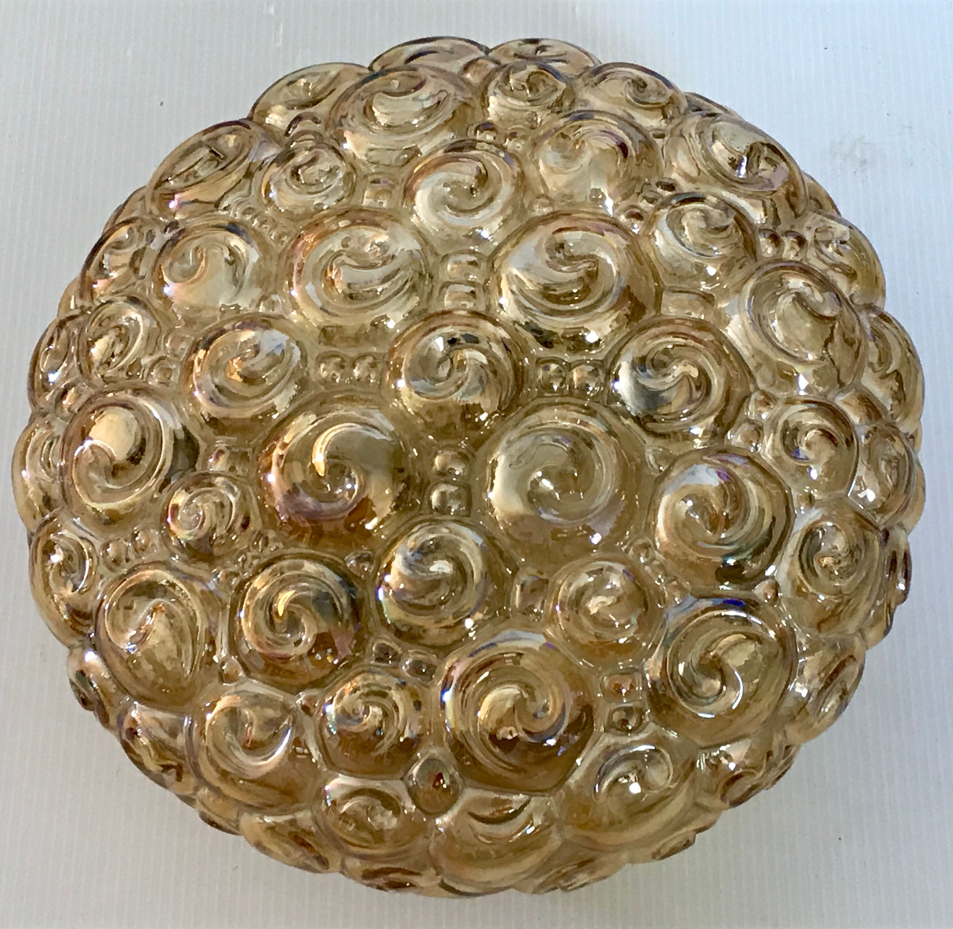 Ceiling light bubble lamp by Helena Tynell years 60