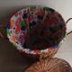 Panier à linge en osier vintage