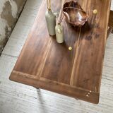 Walnut farm table 190cm