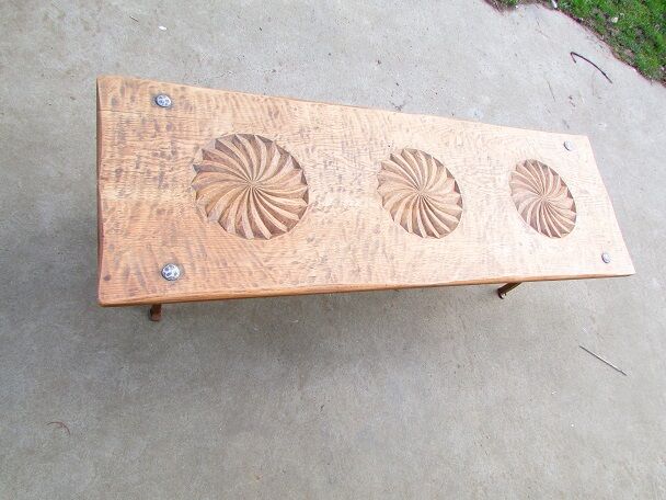 Long low table or bench