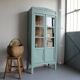 Renovated antique display cabinet