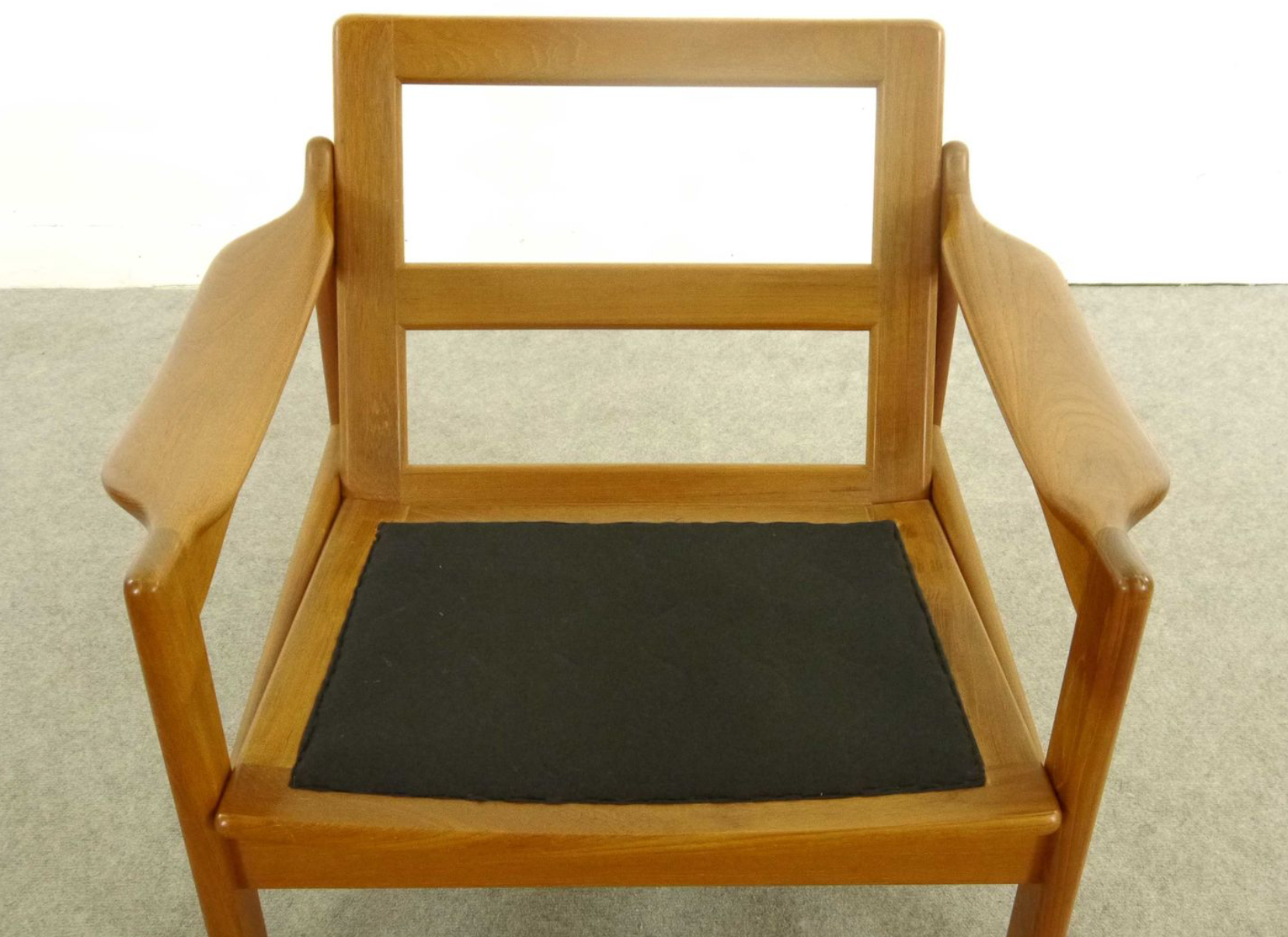 Chair Scandinavian vintage teak 1960 s