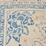 Tapis Vintage Off-White et Rose Poudré, Style Classique, 292x399 Cm