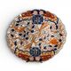 China, shaped porcelain with polychrome Imari decoration, 20th century.
