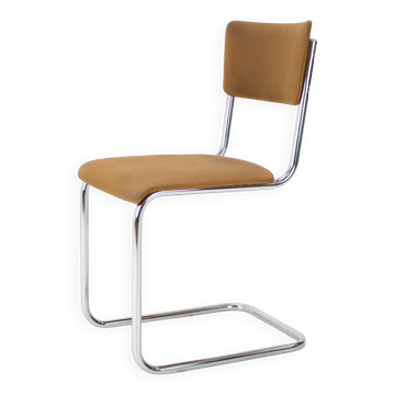 Chaise tubulaire chromée mi-centenaire Kovonax Z-303, années 1970