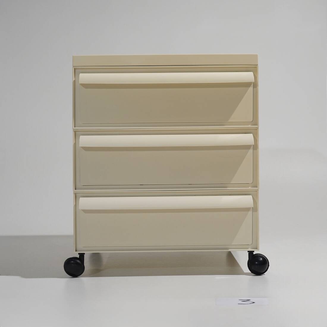 Modular chest of drawers, bed side table by Simon Fussell for Kartell, 1970