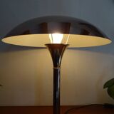 Mushroom lamp design chrome metal 48 cm
