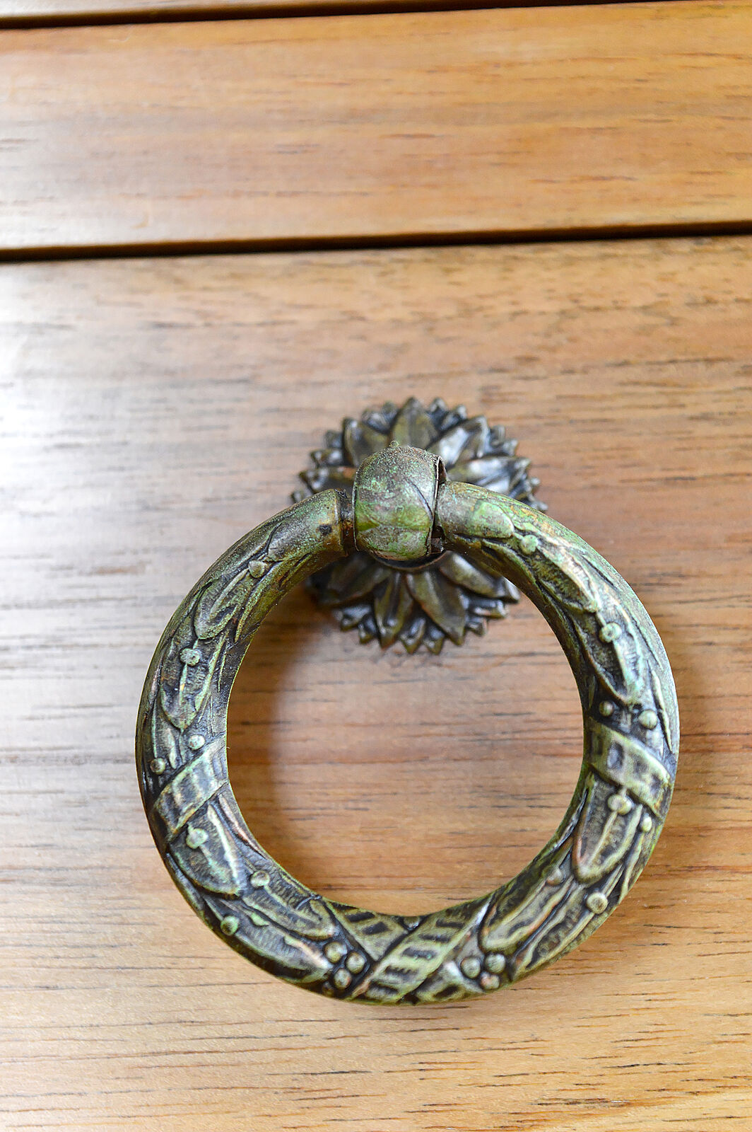 Art Deco walnut desk, France, circa 1940